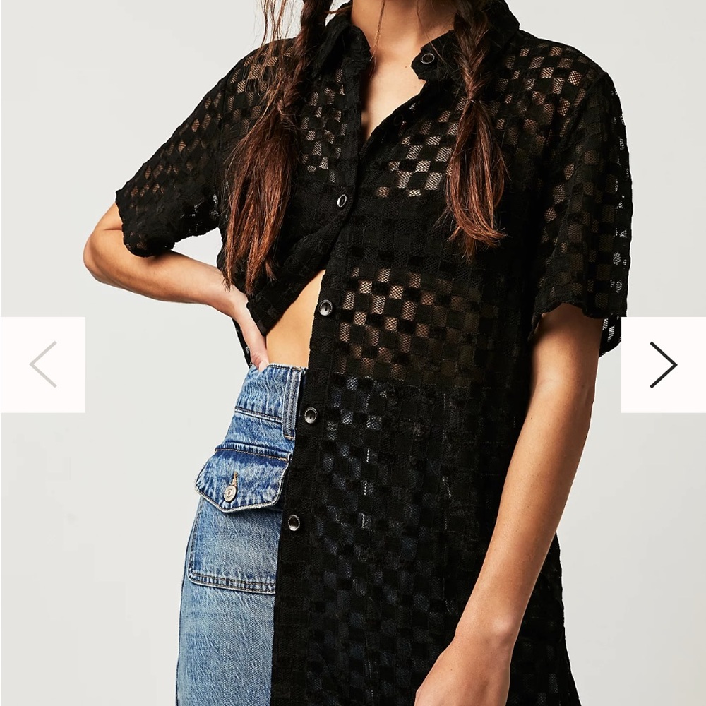 Harmony Velour Buttondown